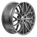 1x WHEELWORLD-2DRV WH37 daytona grey full machined 8.0Jx18 5x120 ET35