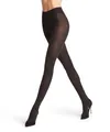 FALKE Damen Strumpfhose Softmerino W Ti Wolle Baumwolle einfarbig 1 Stück, Schwarz Black 3009, 42-44
