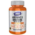 Arginin 500 mg & Ornithin 250 mg 100 Veg-Kapseln Now Foods
