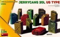 MiniArt 24006 Jerry Cans Set 20 l - US Type - Zubehör - 1:24