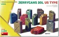 Miniart 24006 1:24 Tanica USA 20 litri - riproduzione fedele, modellismo, kit in