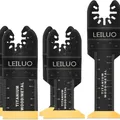 5 Stück Titan Oszillierende Multitool Sägeblätter universell Holz Nägel langl...