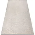 Rugsx - Teppich Teppichboden Santa Fe Beige 33 Eben, Glatt, Einfarbig Beige 100x250 Cm