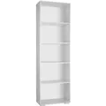 Tectake Bücherregal Lexi Mdf Mit 5 Fächern  60 x 30 x 190 cm Weiß
