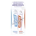 aronal und elmex Doppel-Schutz Zahnpasta, 3er Doppelpack (3 x 150 ml)