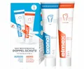 1x 2er Pack Aronal Elmex Doppelschutz Zahnpasta 2x 75ml Zahncreme