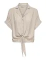 Onlpaula Life S/S Tie Shirt WVN Noos