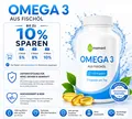Omega-3 Fischöl 120 Kapseln  DHA & EPA Herz Gehirn Sehkraft