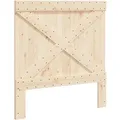 vidaXL Kopfteil 100x104 cm Massivholz Kiefer 358405