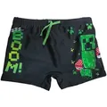 Minecraft Badehose Minecraft Creeper TNT schwarz 140
