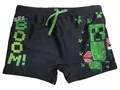 Fashion UK Minecraft Creeper Badehose Badeboxer Schwimmhose (DE/NL/SE/PL, Numerisch, 140, Regular)