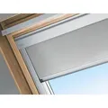 VELUX Classic Verdunkelungsrollo DBL  S08 4204 Grau,Schiene alu             PG:S