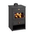 Kaminofen, Holzofen Wasserführend Prity, Modell K1 CP W8, Leistung 13.1kW, Guss