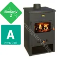 Kaminofen Holzofen Warmwasserboiler Prity K1CP W8 Gusseisen Top BImSchV2 6+7 kw.