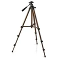 TronicXL 360° Kamerastativ Stativ DSLR Aluminium 130cm für Dreibein Canon Nikon Samsung Canyon Rollei Sony Benq