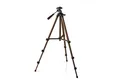 TronicXL 360° Kamerastativ Stativ DSLR Aluminium 130cm für Canon Nikon Sony Kamerastativ (Schwenkarm, Flip Schlösser, Gummifüße)