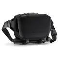 K F CONCEPT Kameratasche Klein Schwarz 24x10x16 cm
