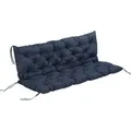 Outsunny Sitzkissen für Draußen Polyester Schaumstoff Blau 98L x 150B x 8T cm
