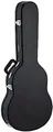 Ortega Guitars Economy Guitar Hardcase - Thinline - Tasche für Klassische Gitarre - Höhe 107 cm - Vinyl, Schwarz (OCCSTD-T)