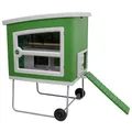 Kerbl Mobile Coop - Kunststoff 119x96x162cm, 2 Kartons