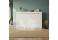 SMARTBett Schrankbett Standard 90x200 cm, 120x200 cm, 140x200 cm Weiß Klappbett horizontal/ quer, Gasdruckfedern