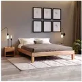 Krok Wood Massivholzbett Jana in Buche 140 cm x 200 cm