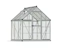 Canopia Gewächshaus Hybrid 6X6 silber 185 x 186 x 208 cm