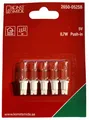 Lämpchen für Konstsmide Miniatur-Lichterkette 5V, 0,7W, klar, 5er Set
