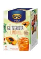 KRÜGER Glitzerista Limo Papaya-Pfirsich, mit echtem Glitzer-Schimmer, 200g (10x 20g Sachets)