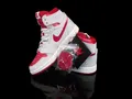 NIKE JORDAN 1 HIGH ZOOM AIR CMFT 2 SP Valentines Day Mid Top grau/rot Gr.37,5