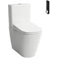 Laufen Cleanet Meda Stand-wc Kombination, Mit Dusch-wc Aufsatz,