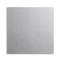 Decosa Deckenplatten TURIN - 40 Platten = 10 m2 - Edle Deckenpaneele weiß in Putz Optik - Dekor Paneele 50 x 50 cm aus Styropor - Decken Styroporpaneele