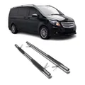 Stahl Trittbretter Schwellerrohre für Mercedes Vito W447 2014-26 L1/L2 Edelstahl