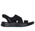Skechers Damen Go Walk Flex Enticing Sandals, Black Textile, 40 EU