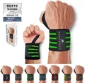BLACKROX Handgelenkbandage [Vergleichssieger 2025] BEAST KILLER, One Size, 2er Set