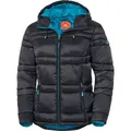 Nordcap Damen Steppjacke, extraleicht, thermoregulierend und pflegeleicht - Schwarz - 44