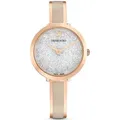Swarovski Quarzuhr CRYSTALLINE DELIGHT 5642218, Armbanduhr, Damenuhr, Swarovski-Kristalle, Swiss Made goldfarben