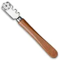 BOHLE Glasschneider Edelstahl mit Holzheft