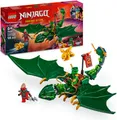 LEGO® Lloyds grüner Walddrache (71829), LEGO Ninjago Konstruktionsspielsteine, (128 St), Made in Europe