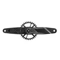 Truvativ SRAM Kurbelgarnitur Descendant Eagle 6k Alum DM Dub Innenlager, 00.6118.532.000 Kurbel, Schwarz, 175mm, 32T