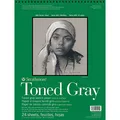 Strathmore Toned Gray Sketch Paper, 27,9 x 36,6 cm, 24 Blatt, 118 g/m²