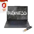 Lenovo Thinkpad E16 G2, Core Ultra 7 Prozessor, 16GB DDR5-RAM, 512GB SSD, (16"), Windows 11 Professional + MS Office 2024 Pro (Vollversion) - Schwarz
