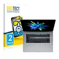 BROTECT Entspiegelungs-Schutzfolie für Apple MacBook Pro 15" 2017 (NUR Touch Bar) (2 Stück) Matte Displayschutz-Folie, Anti-Fingerprint