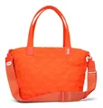zwei Cleo CL200 Shopper Schultertasche Tasche Papaya koralle Neu