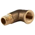 Messing Gewinde-Fitting 90° Winkel 1/4"IG - 1/4"AG (DN 8) - schwere Ausführung