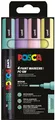 POSCA Pigmentmarker PC5M softe Farben 4er Etui