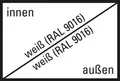 ARON Basic+ Terrassentür Kunststoff 1 Flügelig (Dreh-Kipp) 90x190 cm RAL 9016 verkehrsweiß DIN Links (Förderfähig)