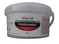 Fermit Feuerzement 3 kg feuerfester Zement Ofenbau Feuermörtel Ofenbaumörtel