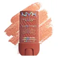 NYX Professional Makeup Buttermelt Stix, Glow Boosting Highlighter Stick mit Sheabutter & butterweicher Textur für natürlichen Glazed-Glow, wischfest & bis 8h Halt, Farbe: Left On Melt