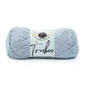 Lion Brand Yarn Truboo Leichtes DK-Garn zum Stricken, Häkeln und Basteln, Silber, 1 Packung